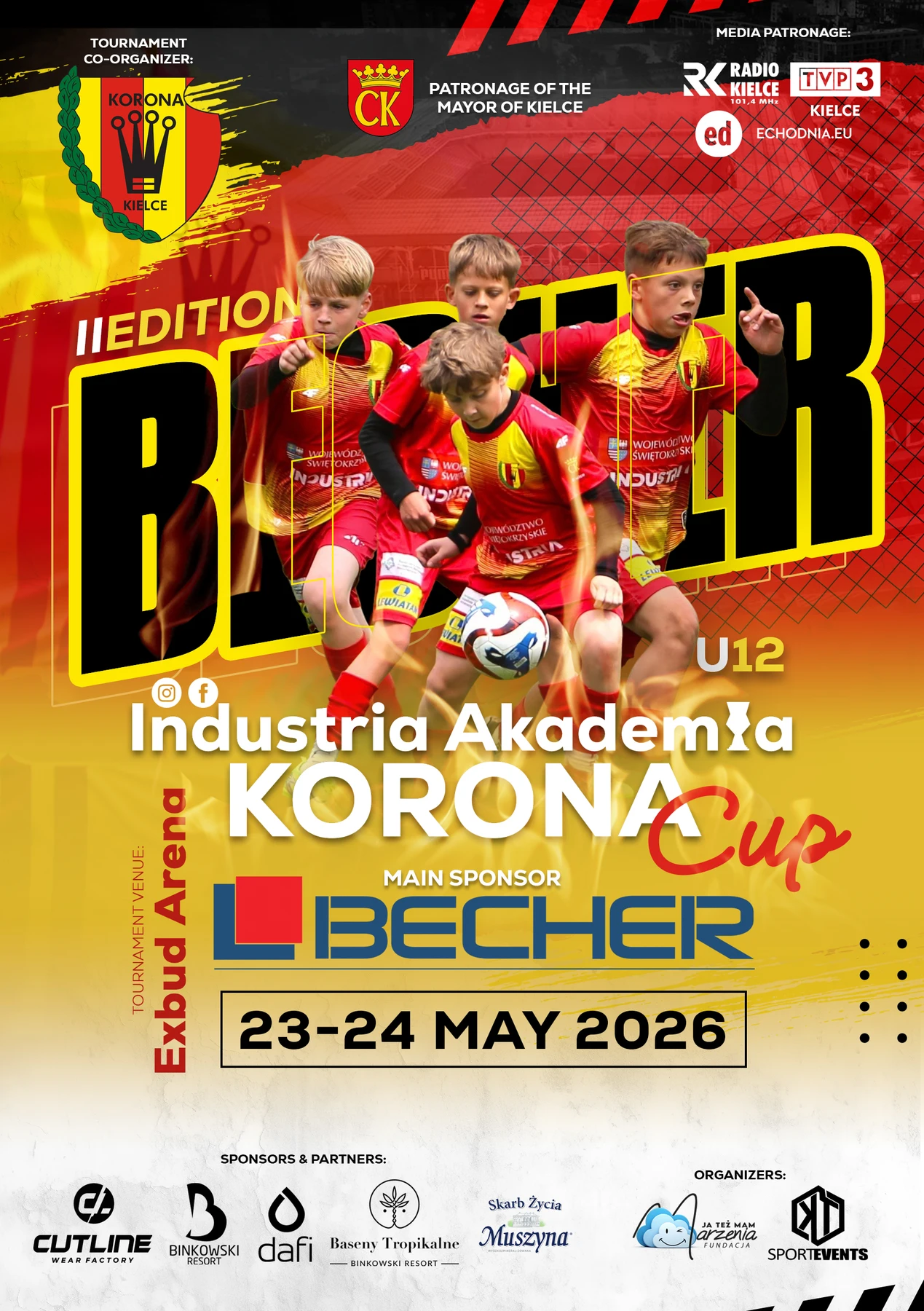 Becher Cup 2026 — plakat