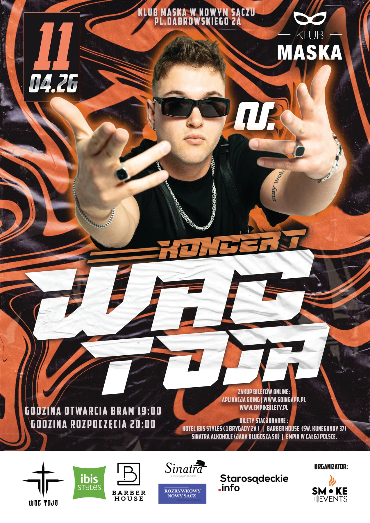 Smoke Events — plakat