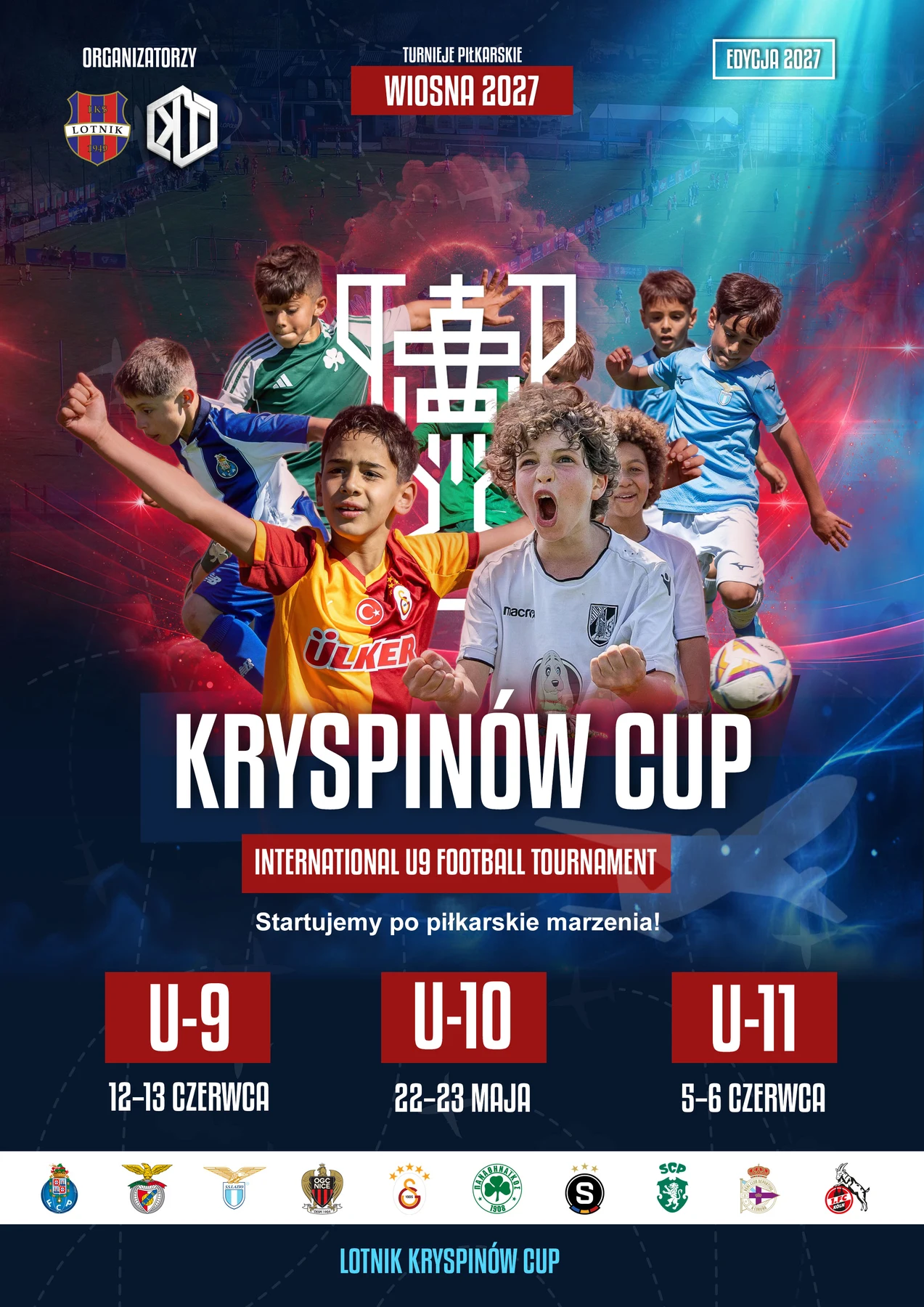 Lotnik Kryspinów Cup — plakat